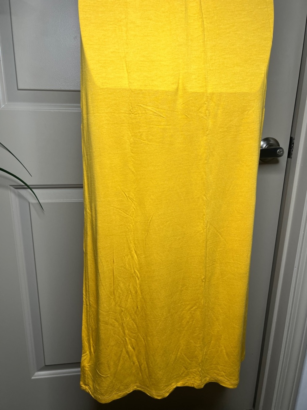 Sunshine Yellow Strapless Smocked Maxi Dress - Picture 7 of 7